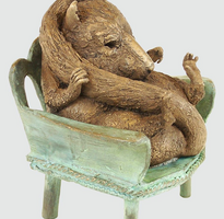 James Coplestone Sleeping Dormouse Miniature